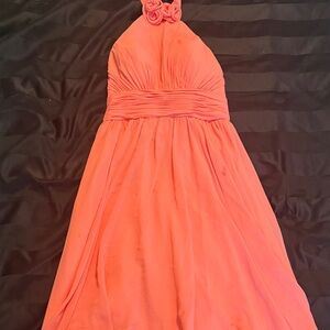 Alexia Designs Coral Midi Dress